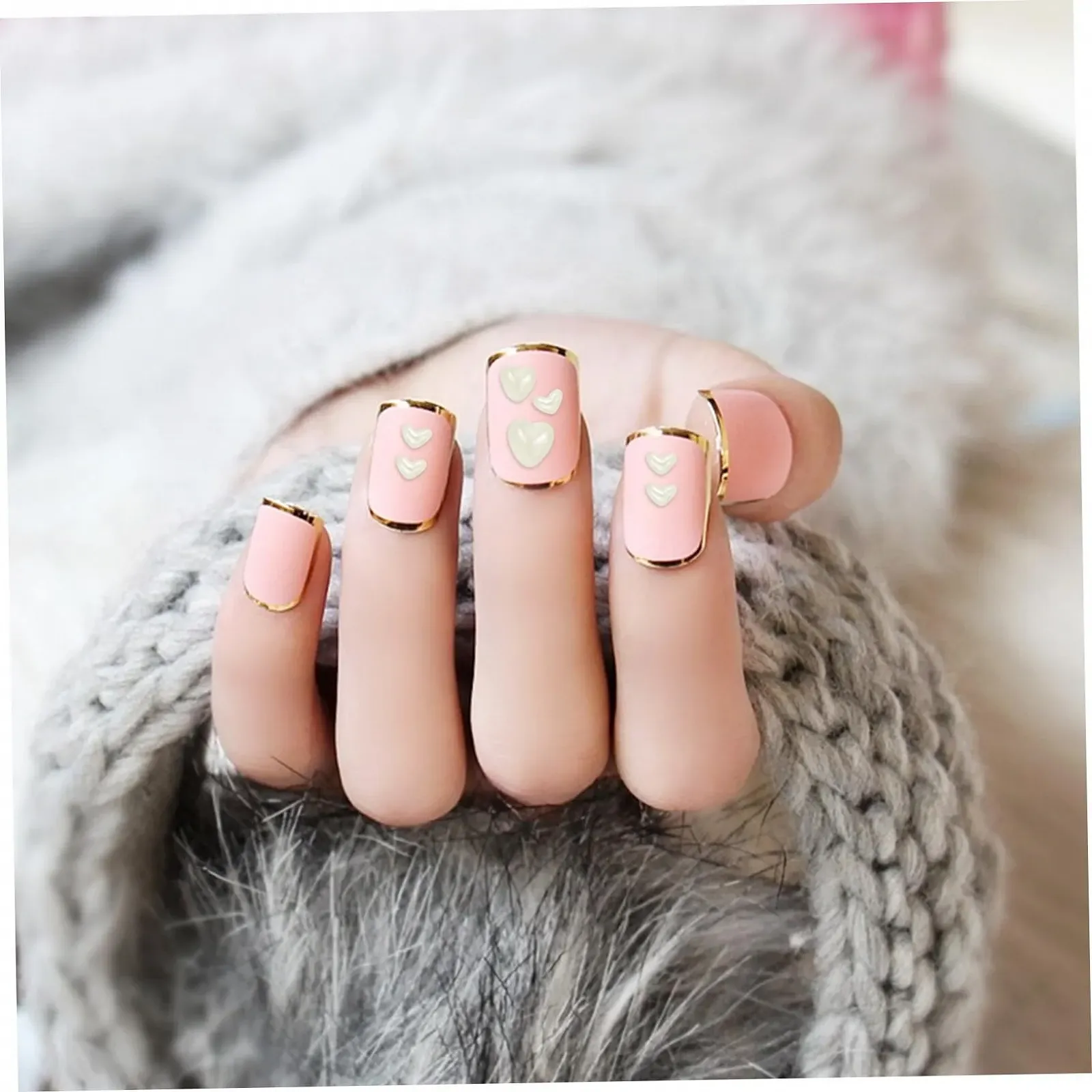 Прикраси для нігтів WOONEKY 1 коробка, перли, дорогоцінне каміння, білий АБС, фото №8