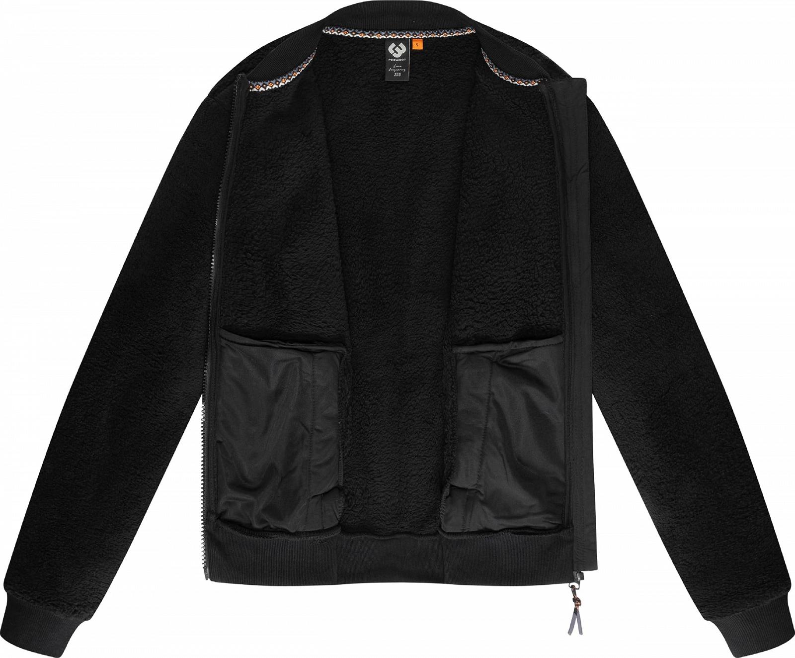 Женская куртка из плюшевого флиса Ragwear Cairro Теплая плюшевая куртка с эластичными манжетами, фото №4