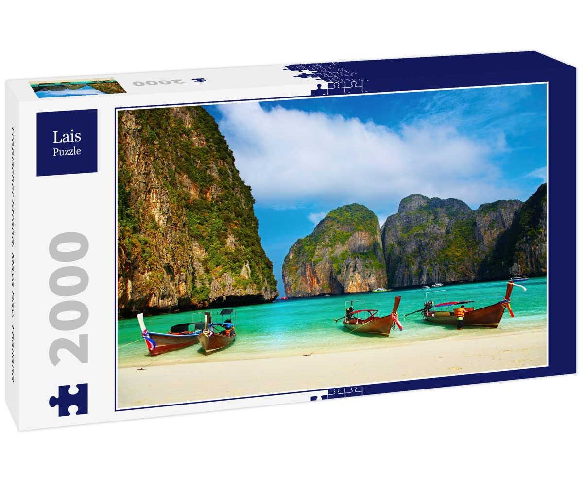 Пазл Lais Puzzle Tropical Beach, Maya Bay 2000 элементов, фото №1