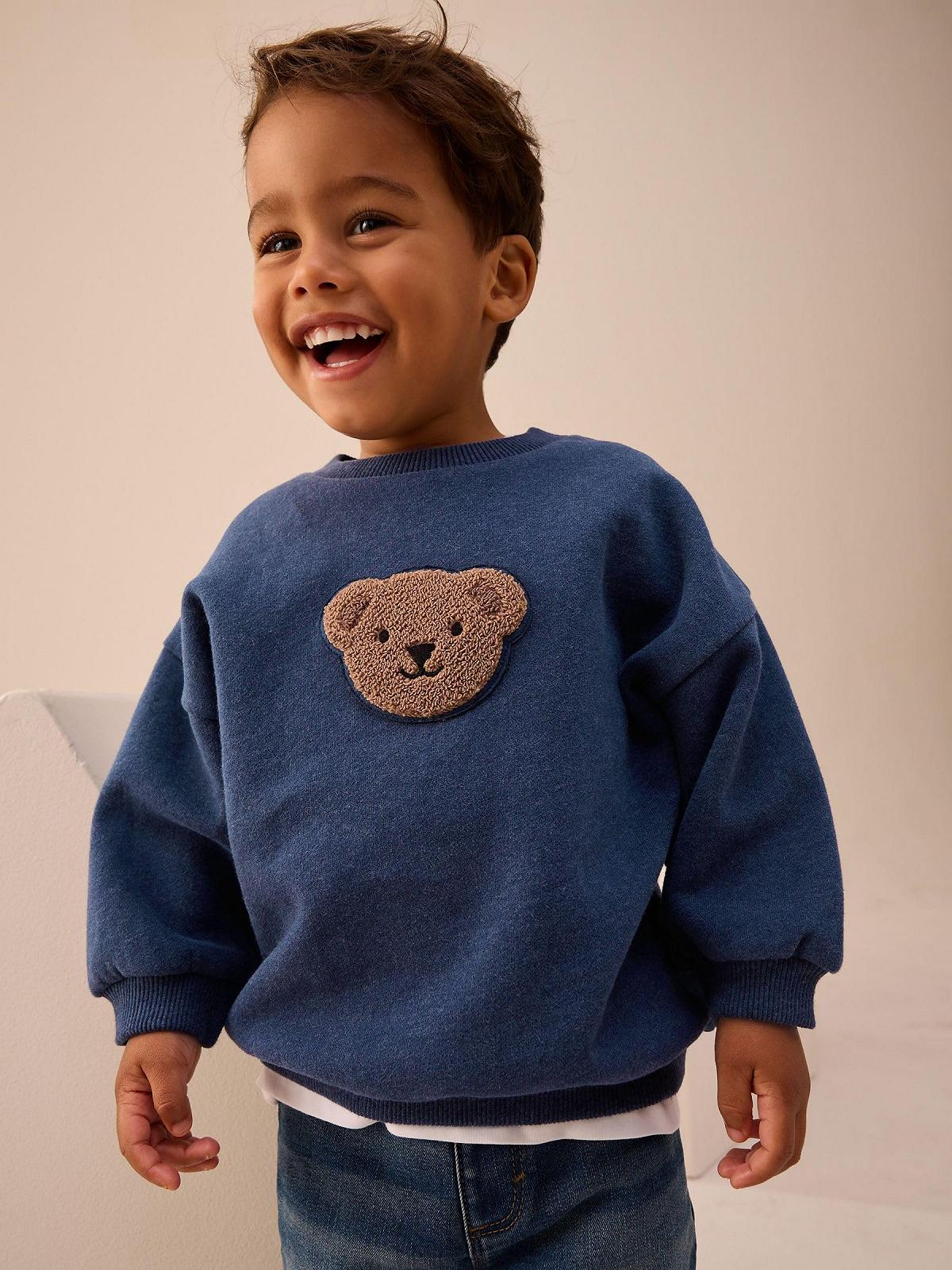 Толстовка NEXT Standard з принтом для хлопчиків, 100% бавовна, фото №7