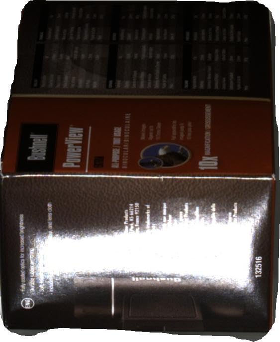 Біноклі Bushnell Powerview 10x25 Porro Prism Компактні Чорний, фото №6 Біноклі Bushnell Powerview 10x25 Porro Prism Компактні Чорний, фото №6