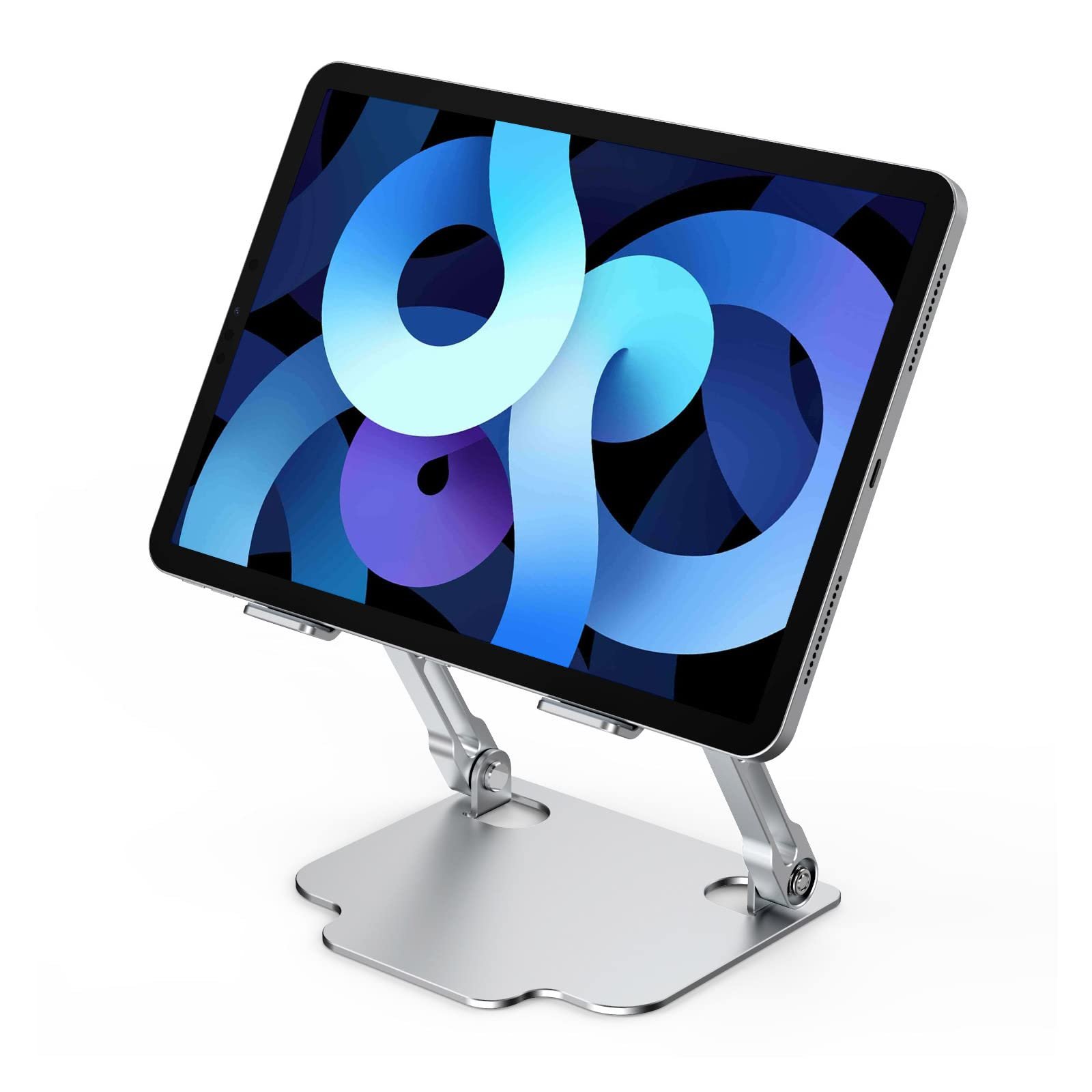 Регульована алюмінієва підставка для ноутбука Ергономічна Multi Schreibtisch Laptop Mit W". Вентиляційний отвір для 10-17 3 "ноутбука і більше Ергономічний регульований ноутбук, фото №5