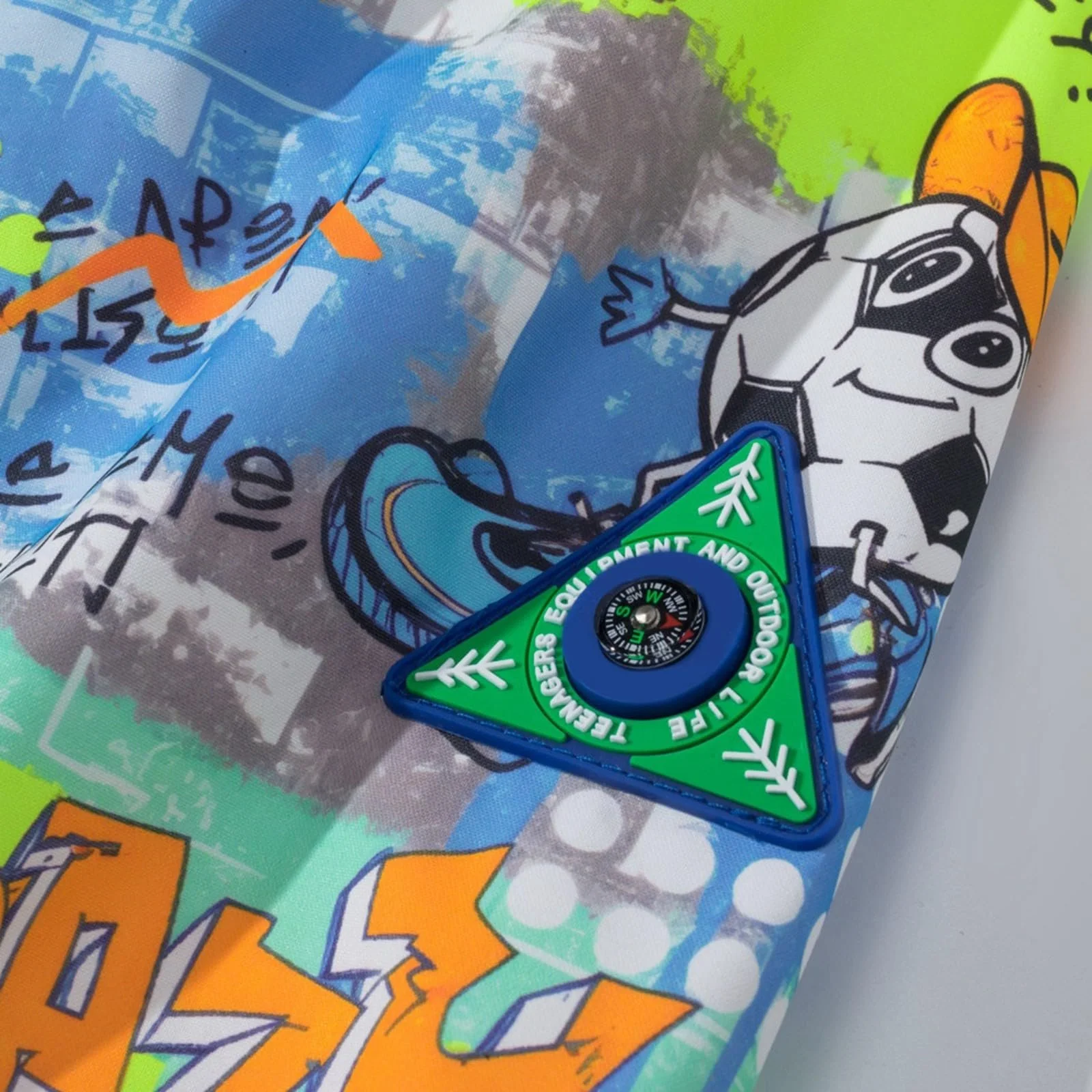 Водонепроникна дитяча дощова куртка Beokeuioe з капюшоном, фото №7