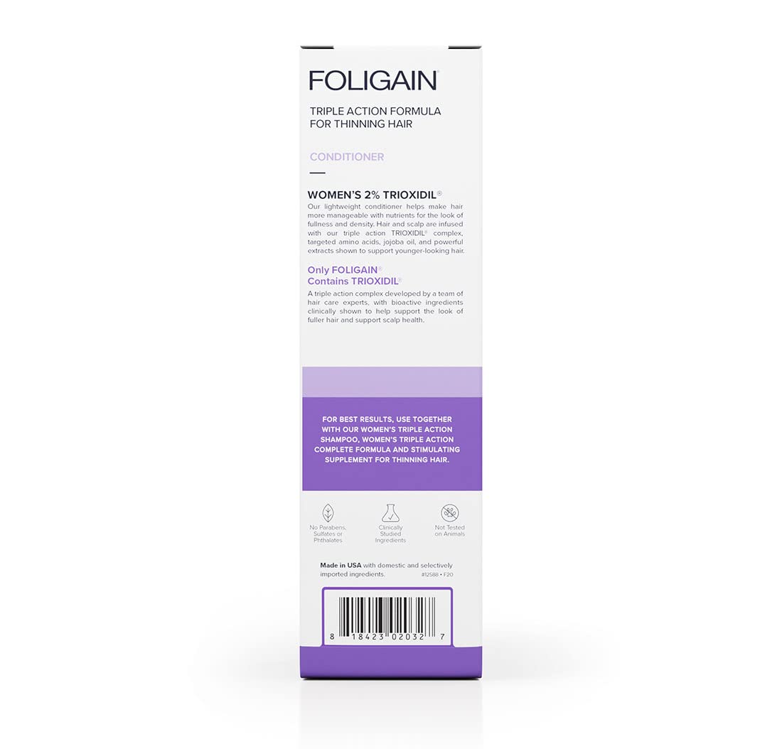 Кондиціонер Foligain Для жінок 2% Trioxidil Для тонкого волосся 236 мл/8 oz, фото №2