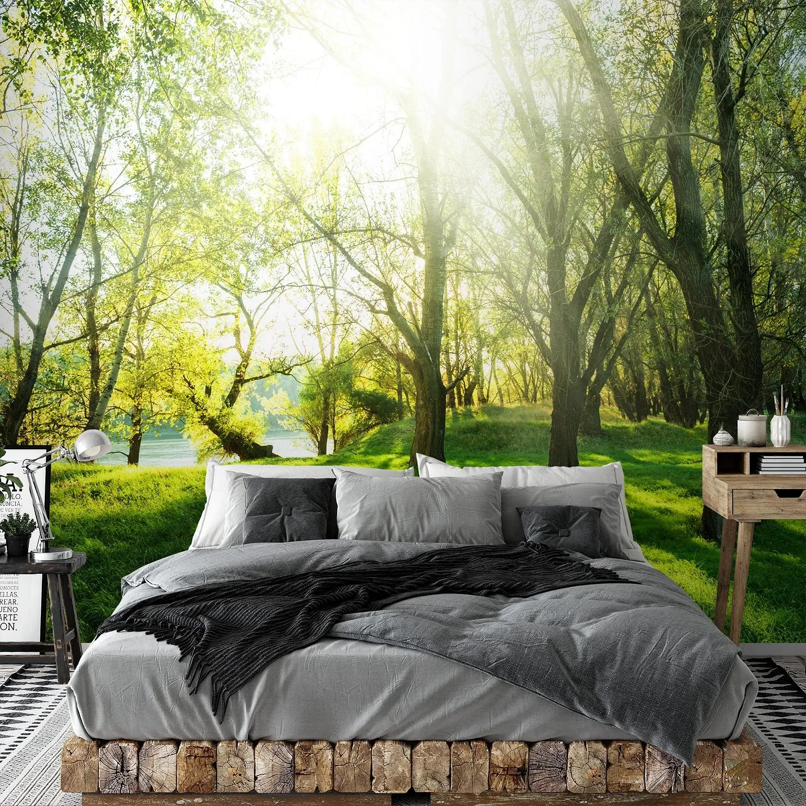 Фотошпалери Ліс 9080012a 396 x 280 см Флізелінові, фото №6