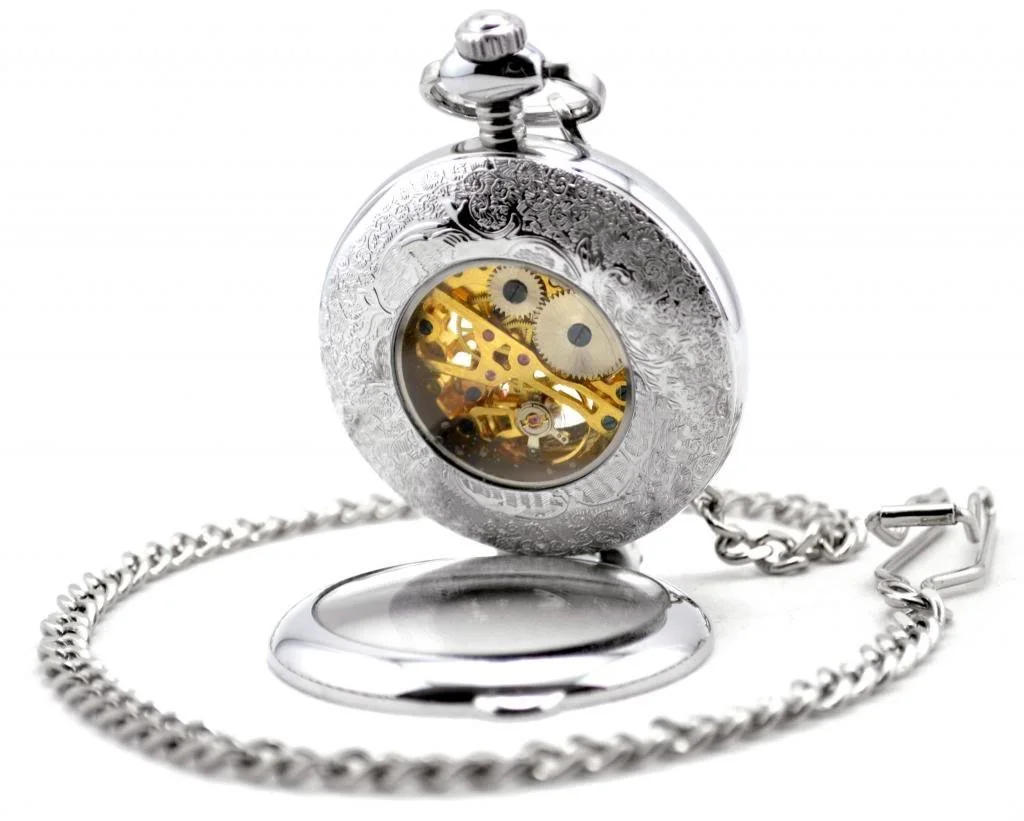 Карманные часы Механические с ручным заводом Infinite Right Angle Magnifying Glass Ретро Серебряный, фото №4 Карманные часы Механические с ручным заводом Infinite Right Angle Magnifying Glass Ретро Серебряный, фото №4