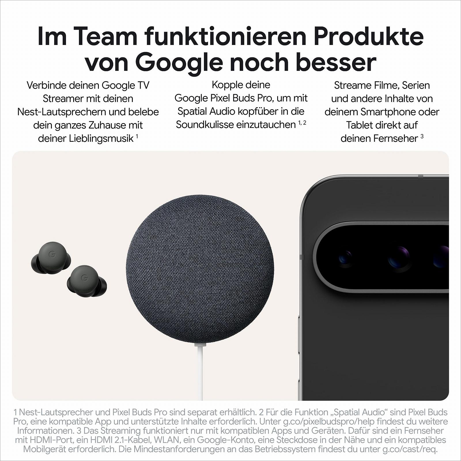 Медіаплеєр Стример Google TV 4K, 32 ГБ, порцеляновий, фото №7