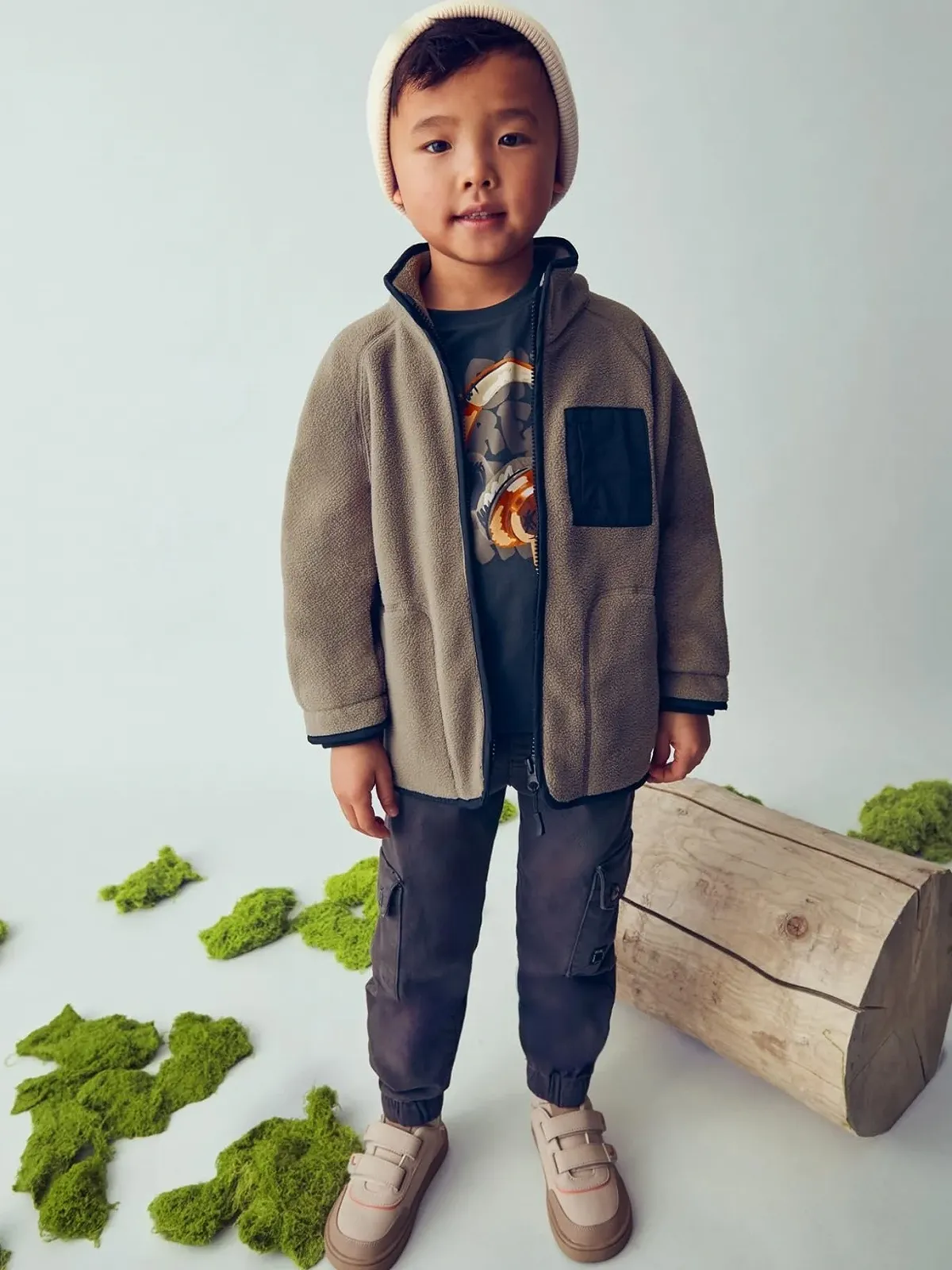 Куртка Mayoral Коричневий для хлопчиків, фото №4