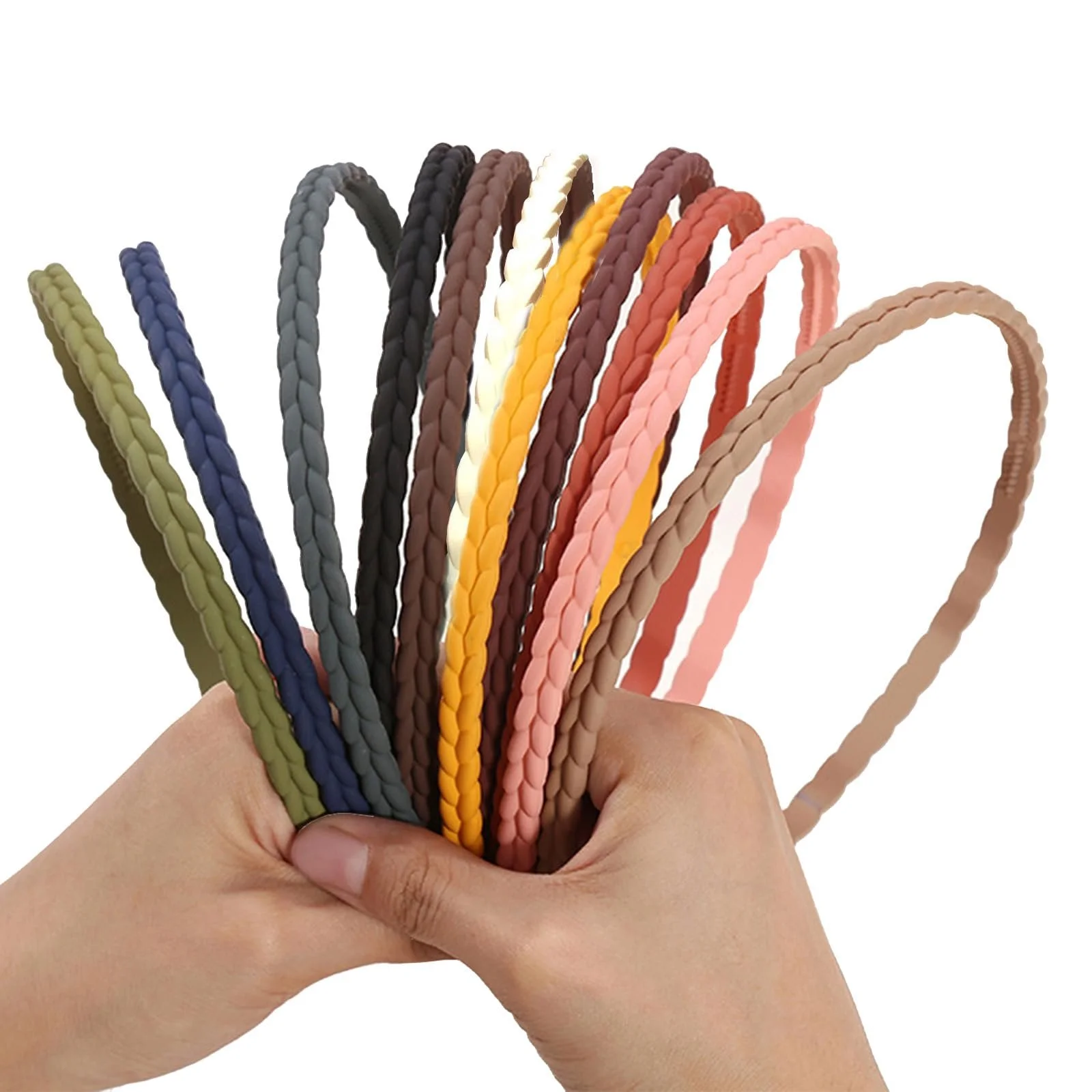 Тонкий обруч для волос с зубчиками, фото №1