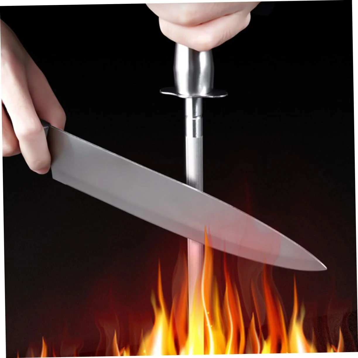 Мусат Cabilock сталевий з обробкою з вольфрамової сталі професійний, фото №5