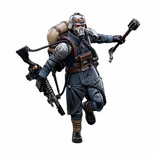 Фигурка JoyToy 40K Astra Militarum Death Korps of War Veteran Squad Guardsman, 1:18 - Фото 1