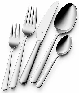 Набір столових приборів WMF Boston / 30 предметів / Нержавіюча сталь / Сріблястий ціна на synthetic.ua - Фото 1 Набір столових приборів WMF Boston / 30 предметів / Нержавіюча сталь / Сріблястий synthetic.ua - Фото 1
