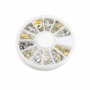 Стрази Пластик XYWHPGV Різнокольоровий - Фото 1