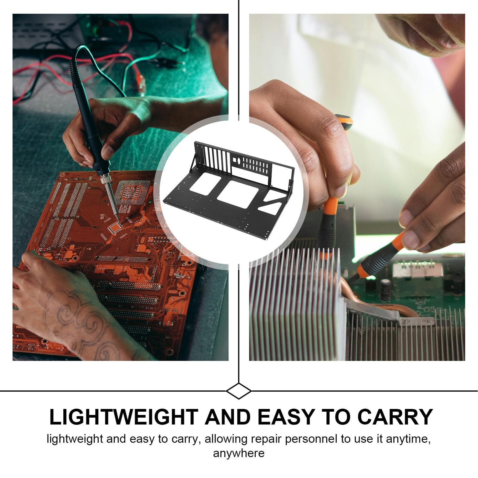 Тримач Материнської Плати ATX Kisangel Сталь, фото №3