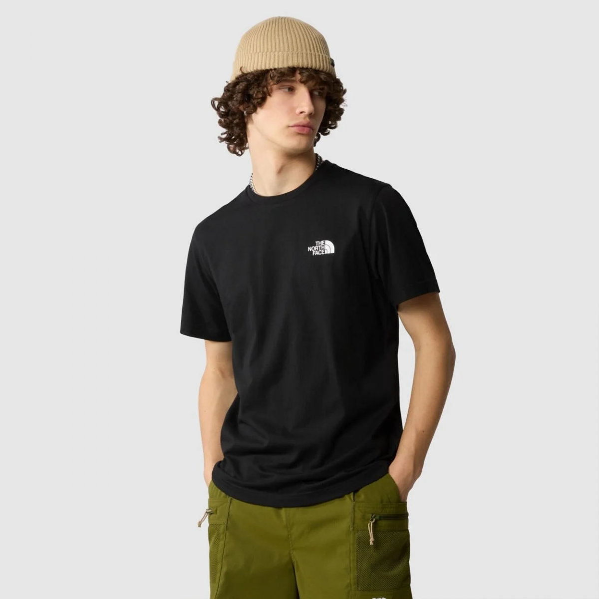 Футболка MEN’S SIMPLE DOME TEE 0A87NGJK31 THE NORTH FACE Чорний L, фото №1