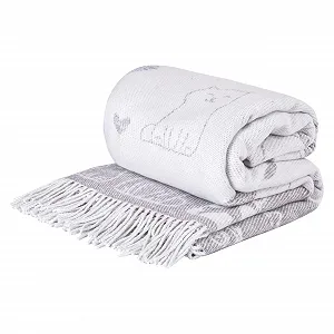 Плед LoveYouHome Бавовняний плед для обіймів Дуже великий плед (140 см x 200 см) - Фото 1