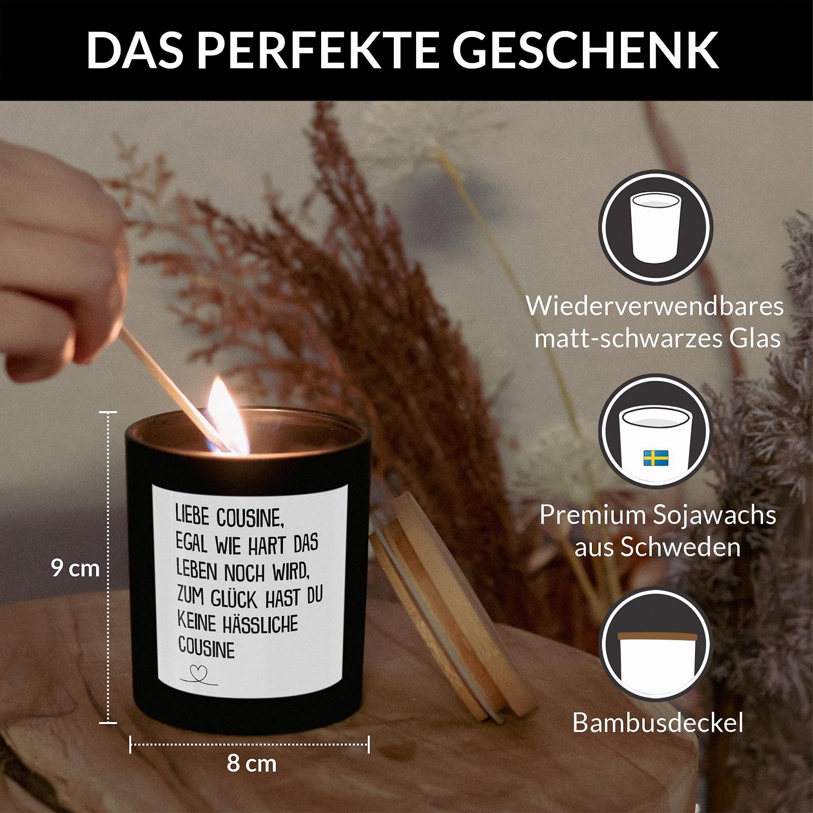 Свічка 22Feels Soy Wax Candle Вислів "Egal Wie Hart" Скло Фактура Цитрус, фото №4 Свічка 22Feels Soy Wax Candle Вислів "Egal Wie Hart" Скло Фактура Цитрус, фото №4