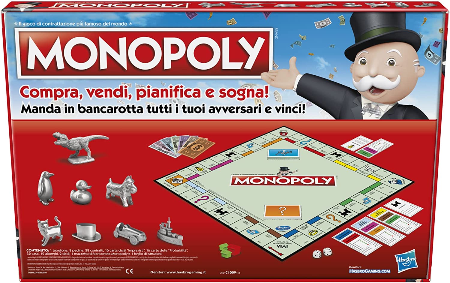 Настольная игра Hasbro MONOPOLY Классическая монополия C1009103, фото №6