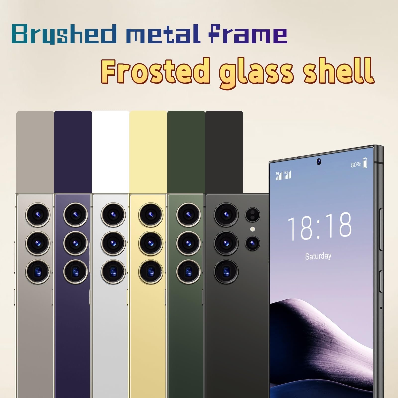 Смартфон 4Green 6.75 дюймов 3GB RAM + 64GB ROM 4G LTE 5MP + 16MP Dual SIM Metal Frame Черный, фото №7