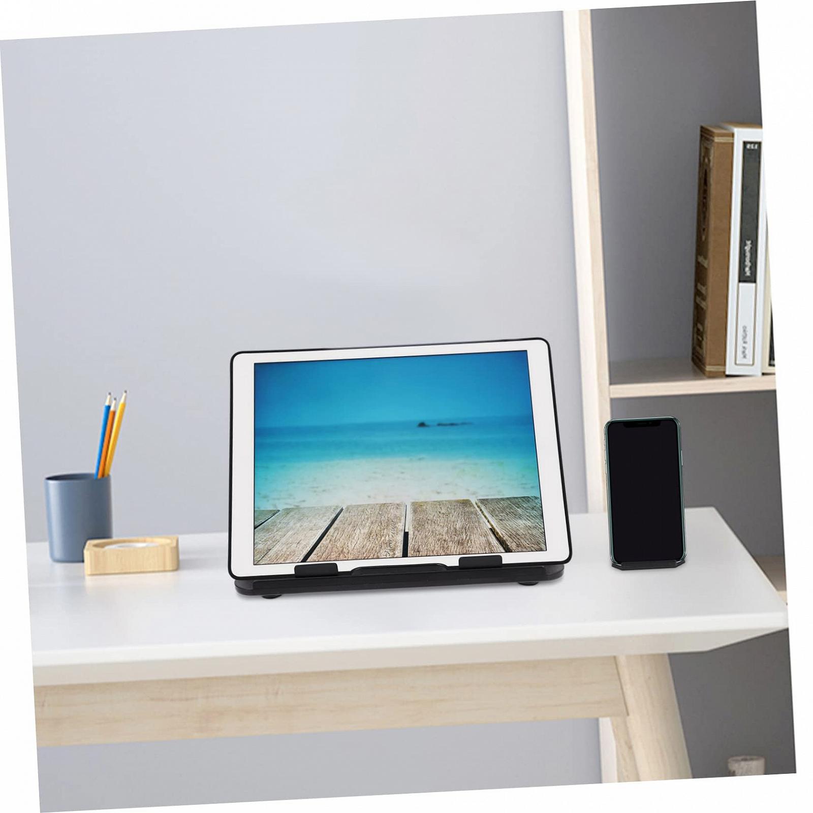 Подставка для ноутбука складная, регулируемая по высоте, вращающаяся, для ноутбука и телефона, 1 шт, фото №5