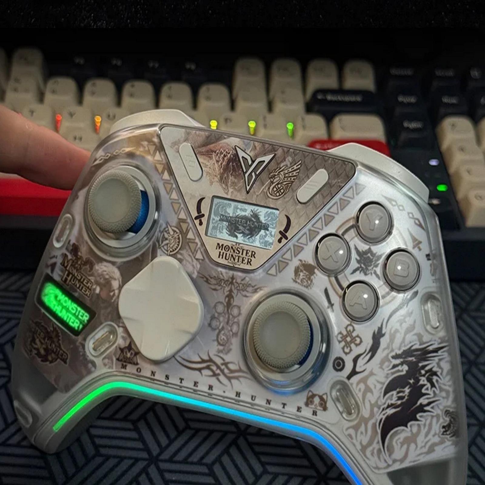 Наклейки Monster Hunter для геймпада FlyDigi APEX 5, фото №6