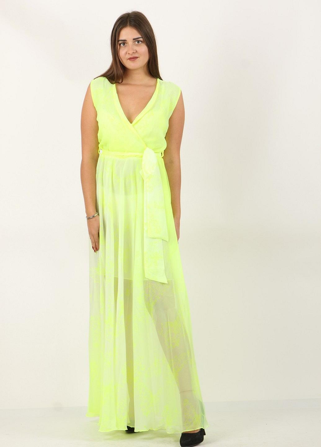 Платье Enna Levoni L Салатовый (ND-5380-Lime green, фото №6