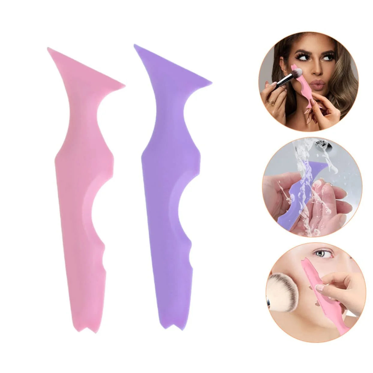 Инструмент для макияжа глаз из силикона HONMEET, фото №5
