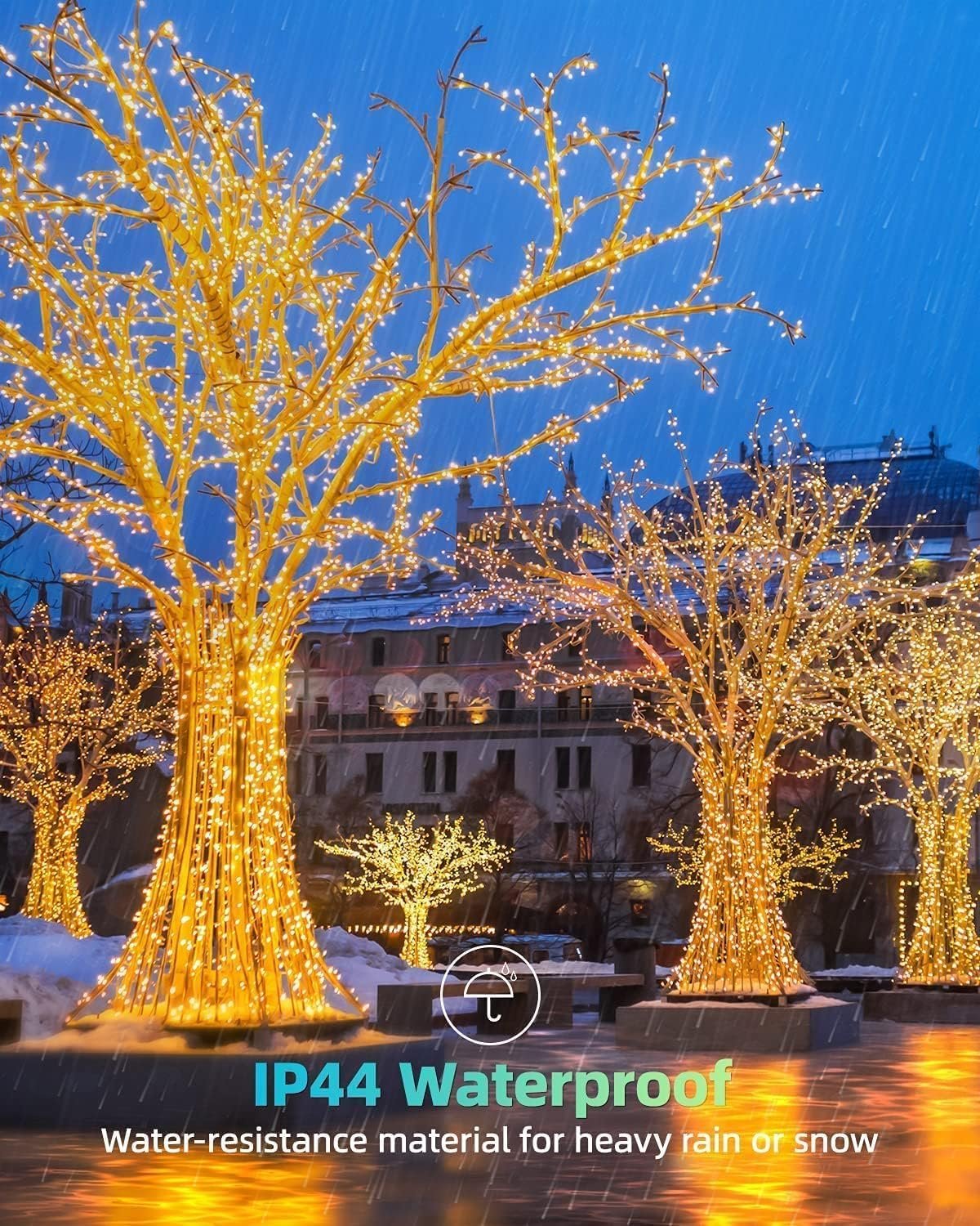 Гирлянда LED LEDYA 10 м 100 LED, 8 режимов, IP44, фото №5