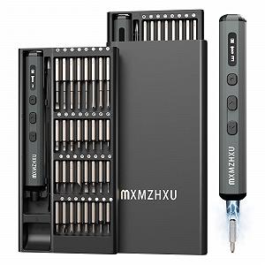 Купити Електрична викрутка MXMZHXU, 68-в-1, з 64 магнітними бітами, 4 світлодіодними лампами, для ноутбуків, телефонів, окулярів, клавіатур, годинників, навушників - Фото 1 Електрична викрутка MXMZHXU, 68-в-1, з 64 магнітними бітами, 4 світлодіодними лампами, для ноутбуків, телефонів, окулярів, клавіатур, годинників, навушників - Фото 1