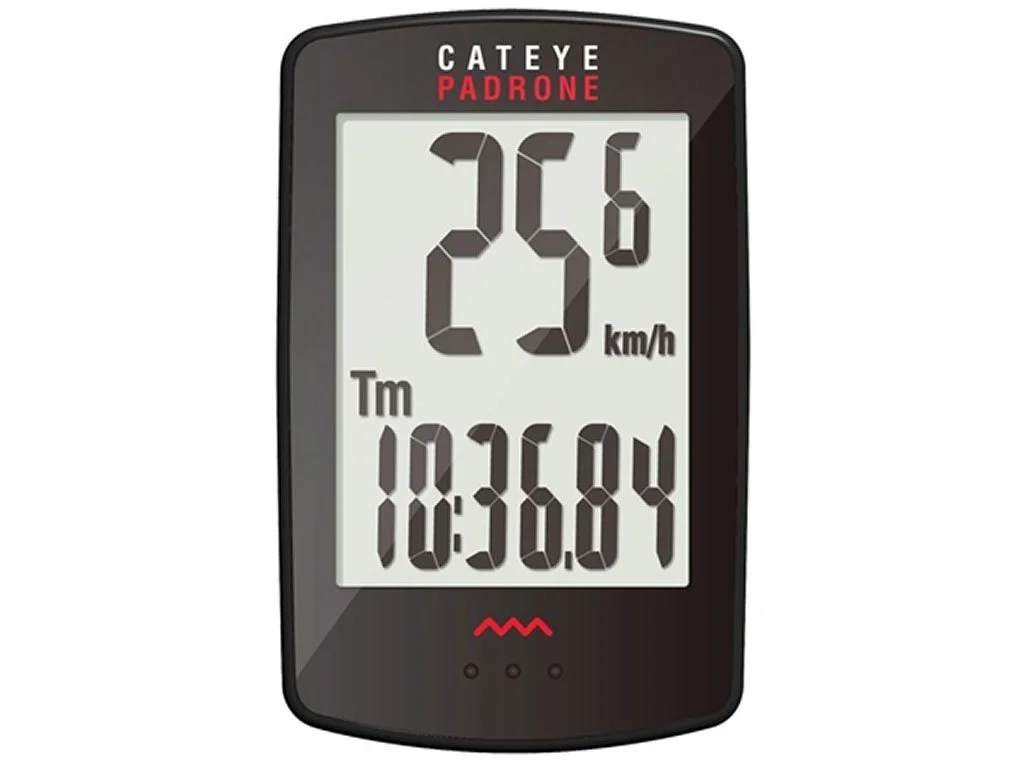 Велокомпьютер Cateye Padrone Large Screen, фото №1