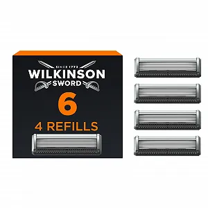 Бритва и сменные кассеты Wilkinson Sword Wilkinson 6 4 сменные кассеты - Фото 1