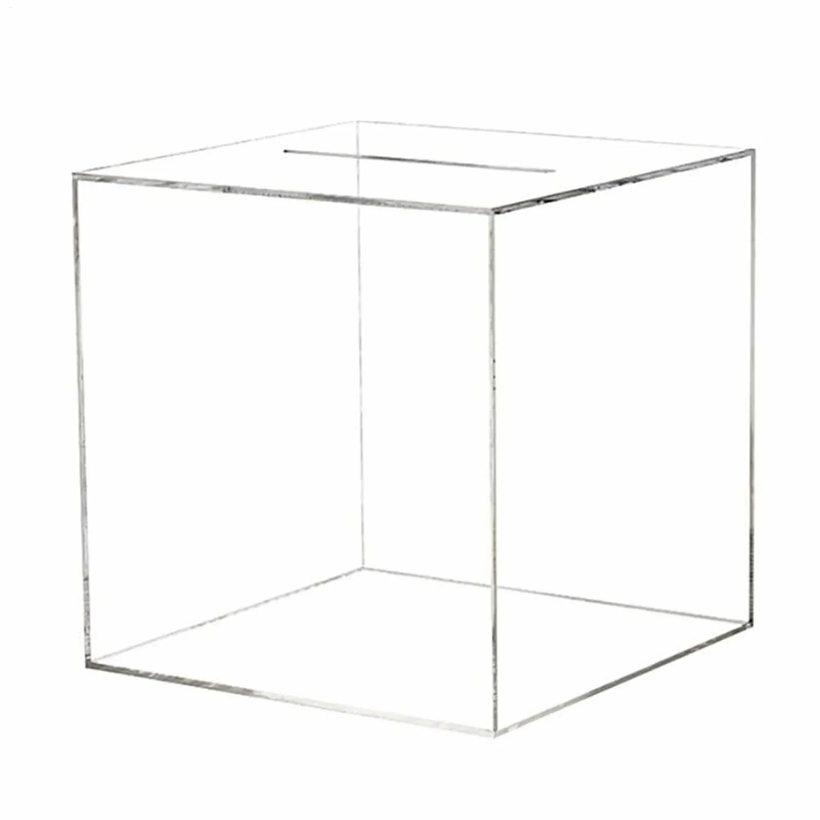 Скарбничка акрилова нерозбірна прозора, фото №1