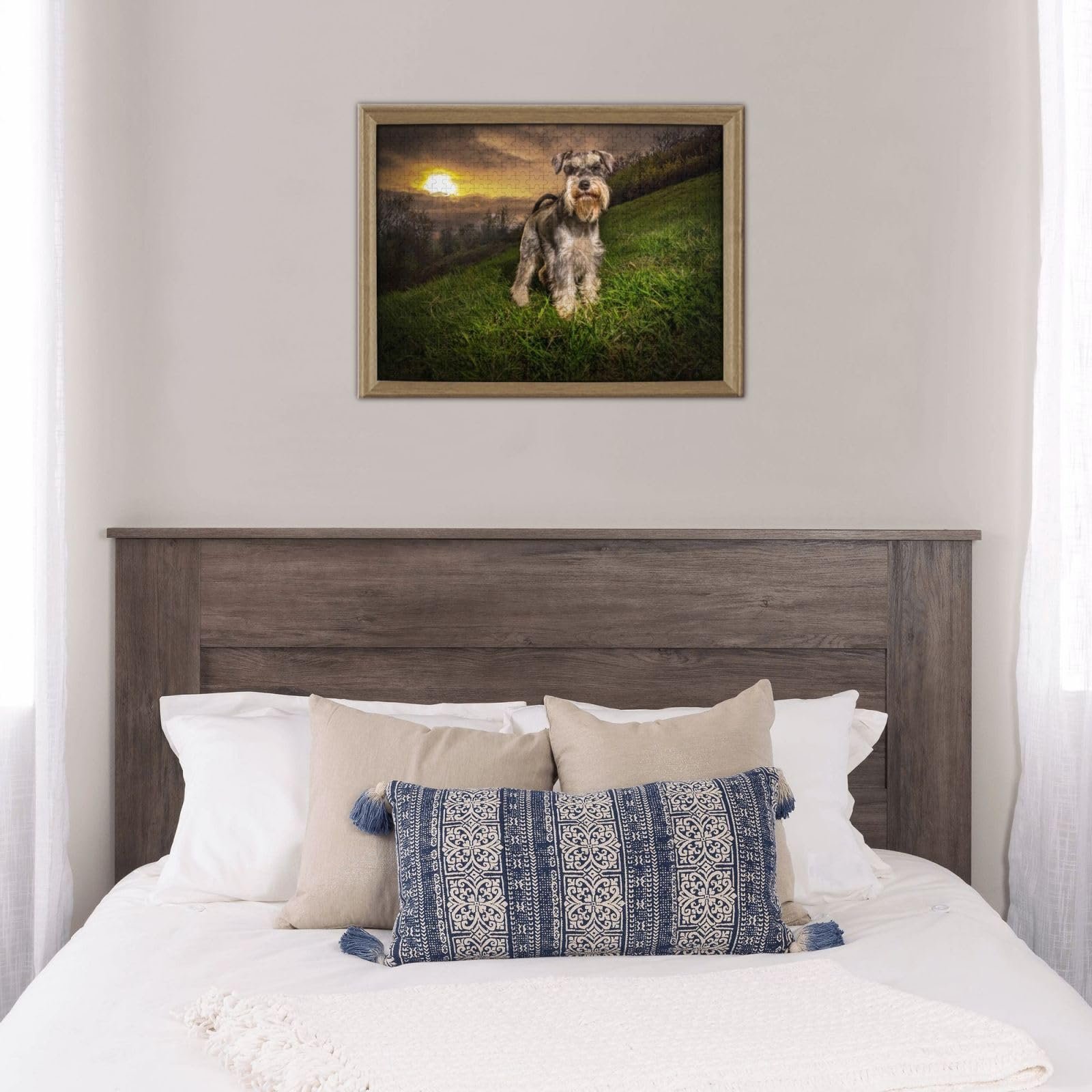 Пазл Schnauzer Sunset 500 деталей Деревянный 50 x 38 см, фото №9