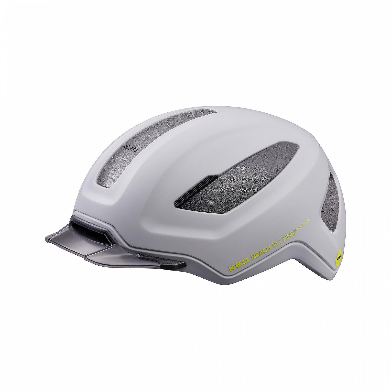 Велосипедний шолом KED Reach DT-1 M (54-58 см) матовий сірий, фото №1