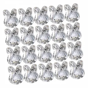 Украшения для ногтей FRCOLOR 20 шт серебряные жемчужины для кролика, DIY украшения для ногтей, аксессуары, мультяшные украшения для ногтей для женского маникюра - Фото 1