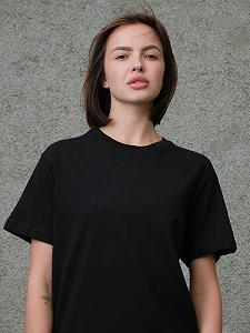 Футболка Without Basic Woman Black synthetic.ua - Фото 1