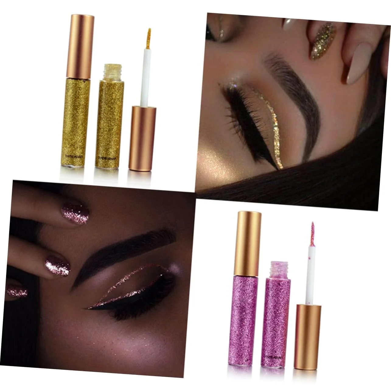 Підводка для очей Angoily Набір з 30 блискіток, фото №4