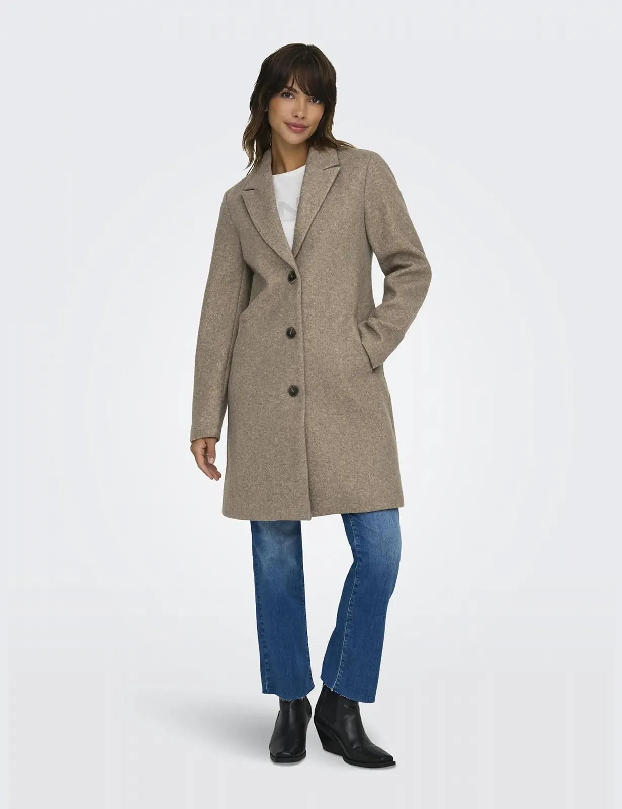 Пальто JdY Жіноче Jdyecho OTW Noos Довге, фото №3 Пальто JdY Жіноче Jdyecho OTW Noos Довге, фото №3