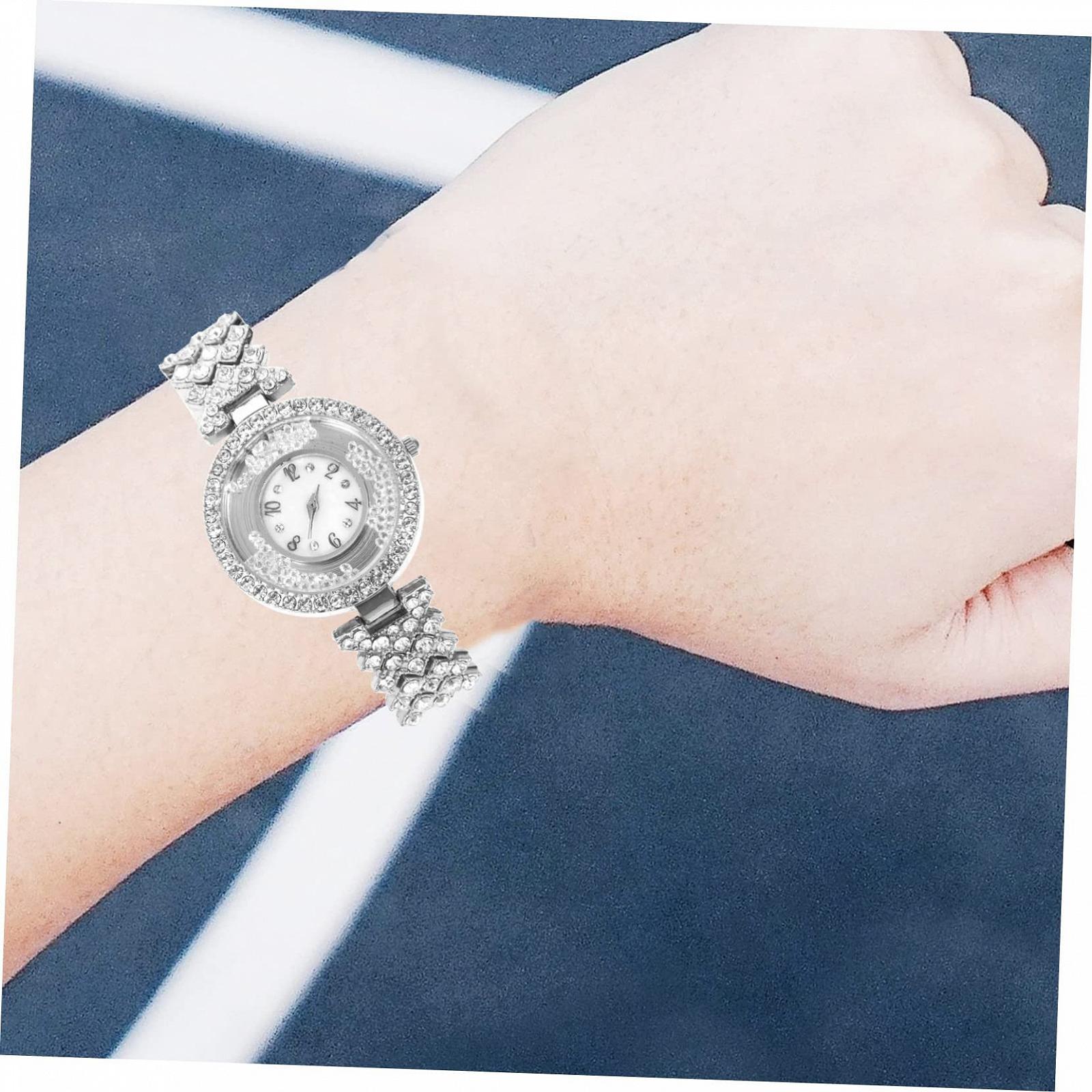 Жіночий наручний годинник OATIPHO з стразами, фото №6 Жіночий наручний годинник OATIPHO з стразами, фото №6