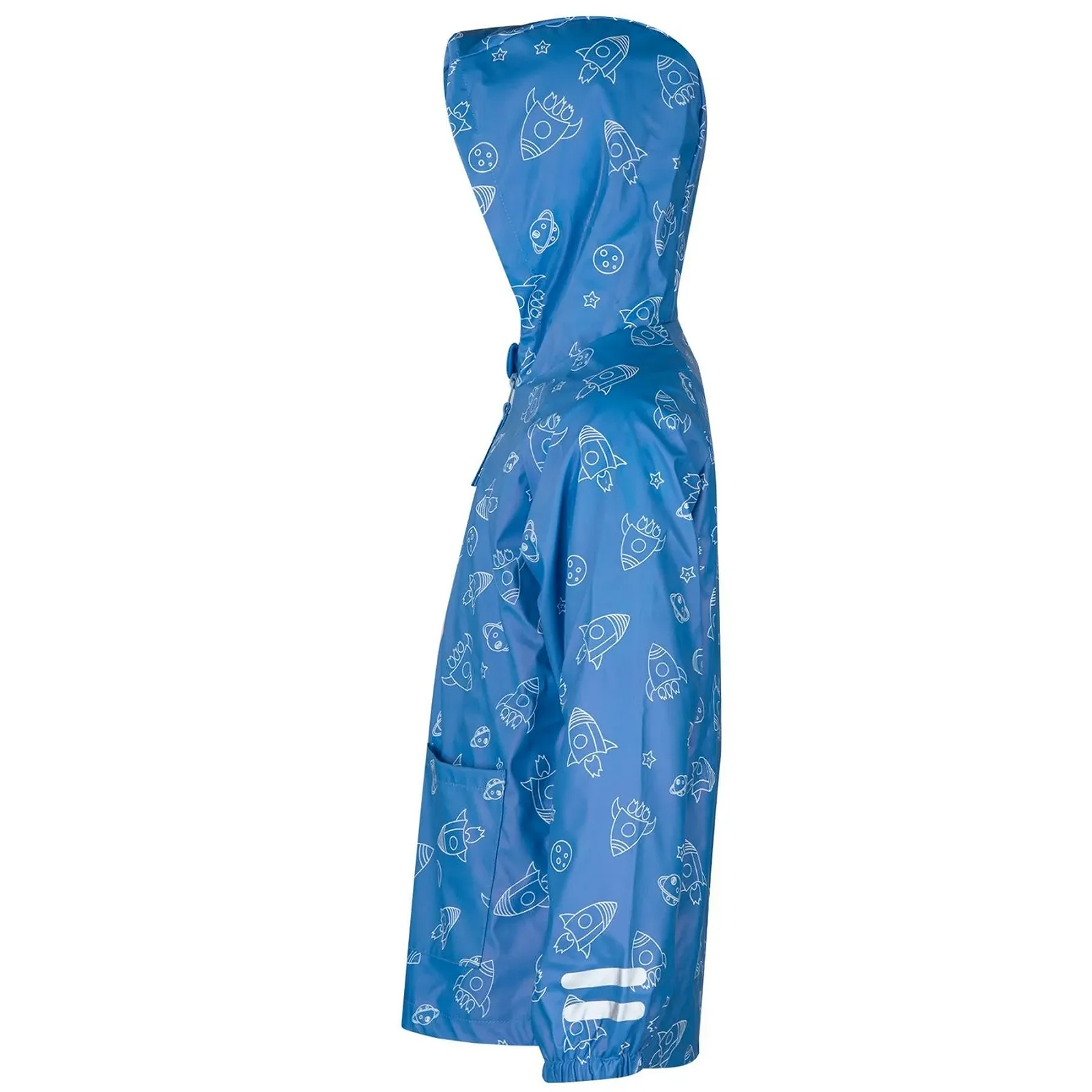 Дощовик A2Z 4 Kids для хлопчиків, довгі рукава, вітро- та водонепроникний, легкий, з капюшоном, фото №2