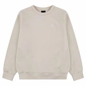 Світшот NIKE Jordan для дівчат Crew Neck MJ Brooklyn бежевий - Фото 1