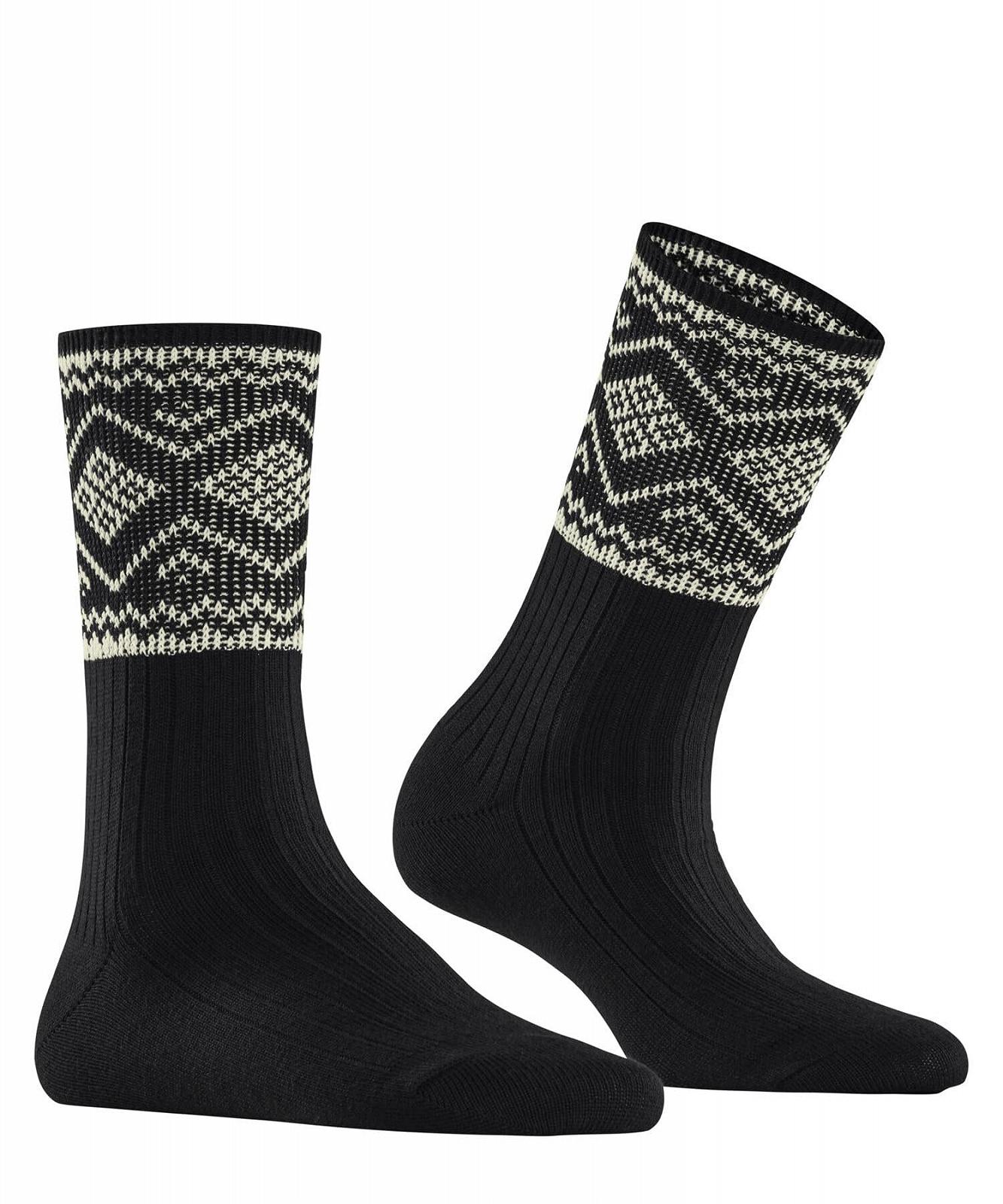 Женские носки ESPRIT Selbu Shimmer Дышащие Органический хлопок с узором 1 пара, фото №3