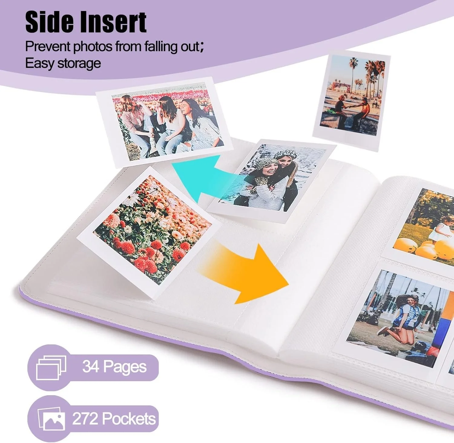 Фотоальбом FORETOY для Instax Mini, 272 кишені, фото №4