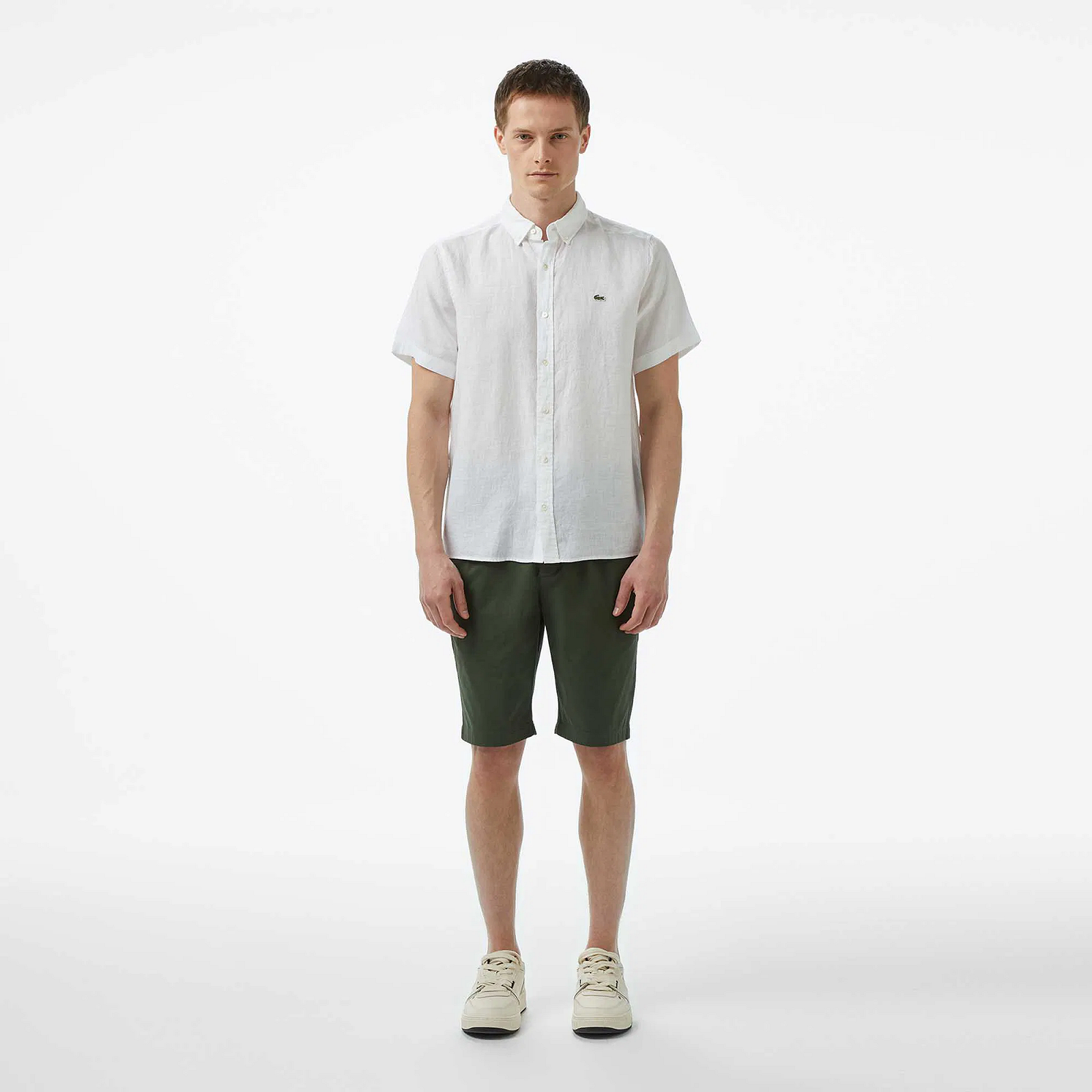 Рубашка Lacoste Short Sleeve Linen CH5699T001 L, фото №4