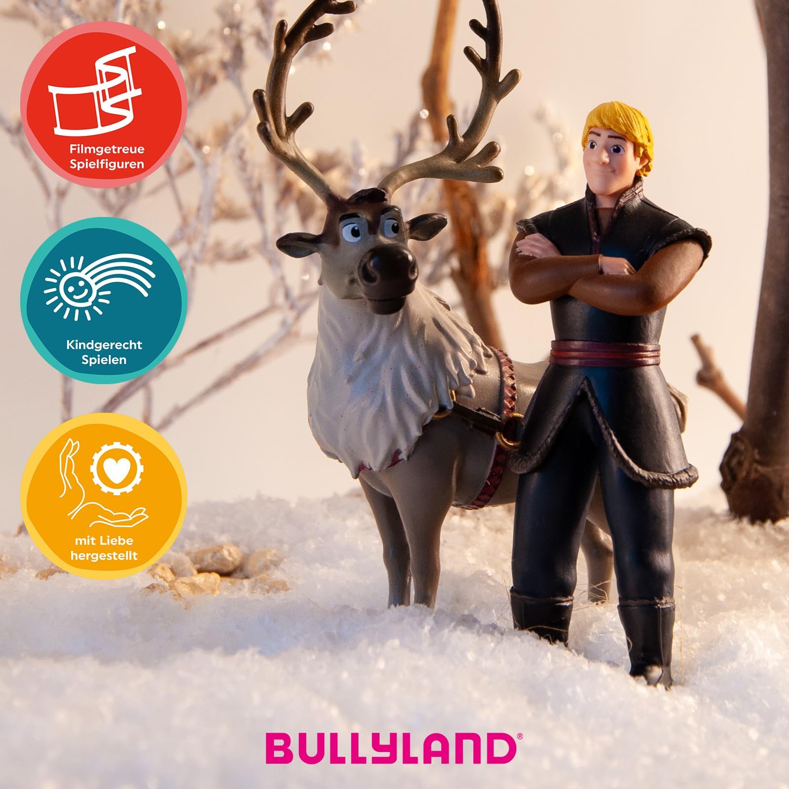 Игрушка Bullyland Олень Свен из Walt Disney Frozen, прибл. 12 см, фото №5