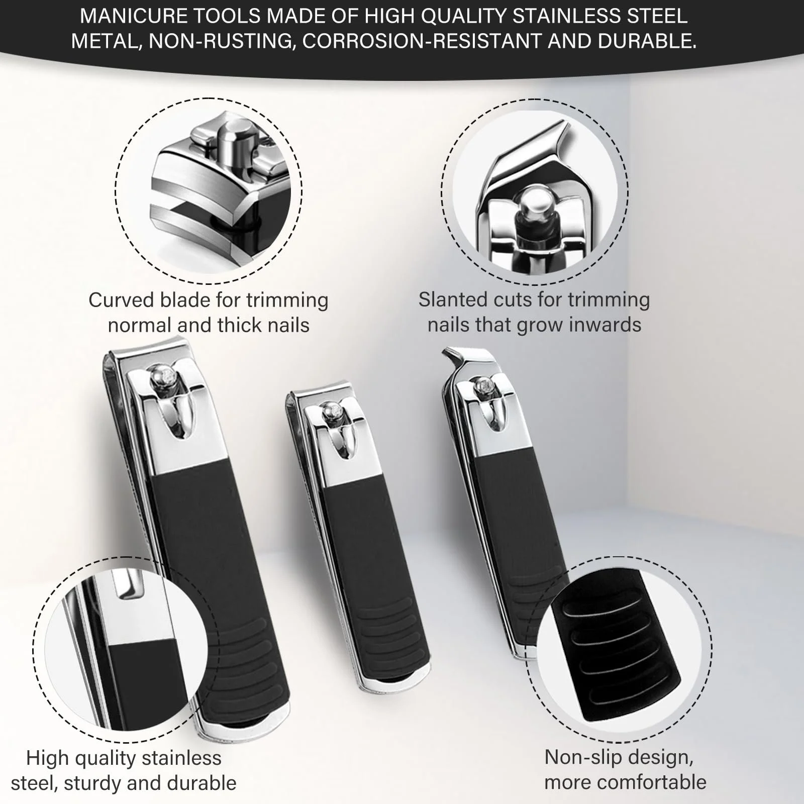 Набір для манікюру 21 предмет, професійний, фото №4