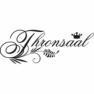 Наклейка на стіну GRAZDesign Throne Room Самоклеюча 82 x 30 см 070 Чорний synthetic.ua - Фото 1