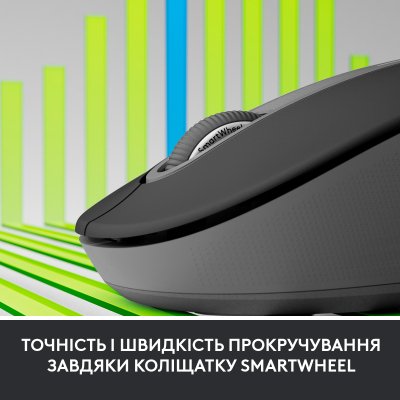 Мышка Logitech Signature M650 Wireless for Business Graphite (910-006274), фото №5 Мышка Logitech Signature M650 Wireless for Business Graphite (910-006274), фото №5