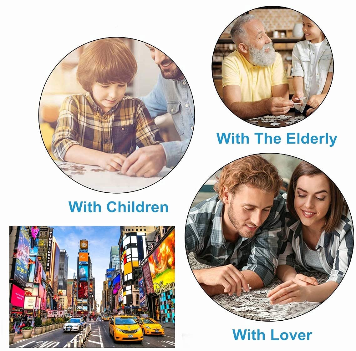 Пазл New York Times Square 1000 деталей 70 x 50 см, фото №6 Пазл New York Times Square 1000 деталей 70 x 50 см, фото №6