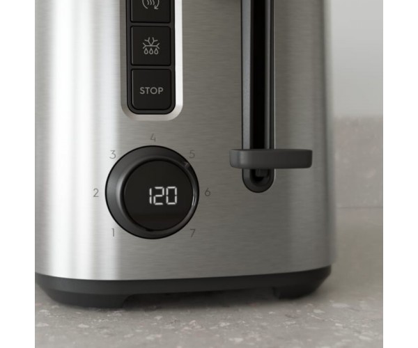 Electrolux Тостер 800Вт дисплей нерж, фото №3